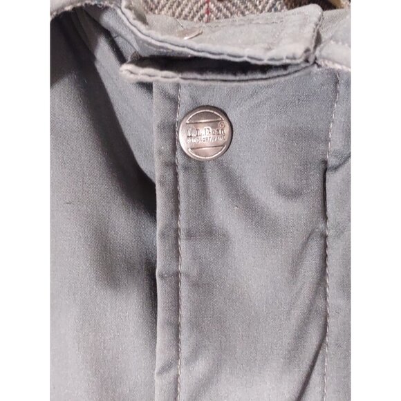 VTG 80s LL Bean Parka Jacket Mens XL Green Wool Lined Stadium Long Overcoat USA - Picture 5 of 9